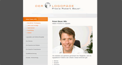 Desktop Screenshot of derlogopaede.at